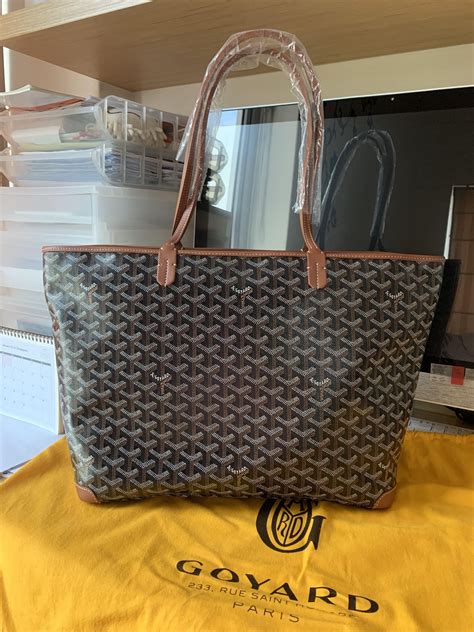 fotos goyard original|authentic goyard handbags.